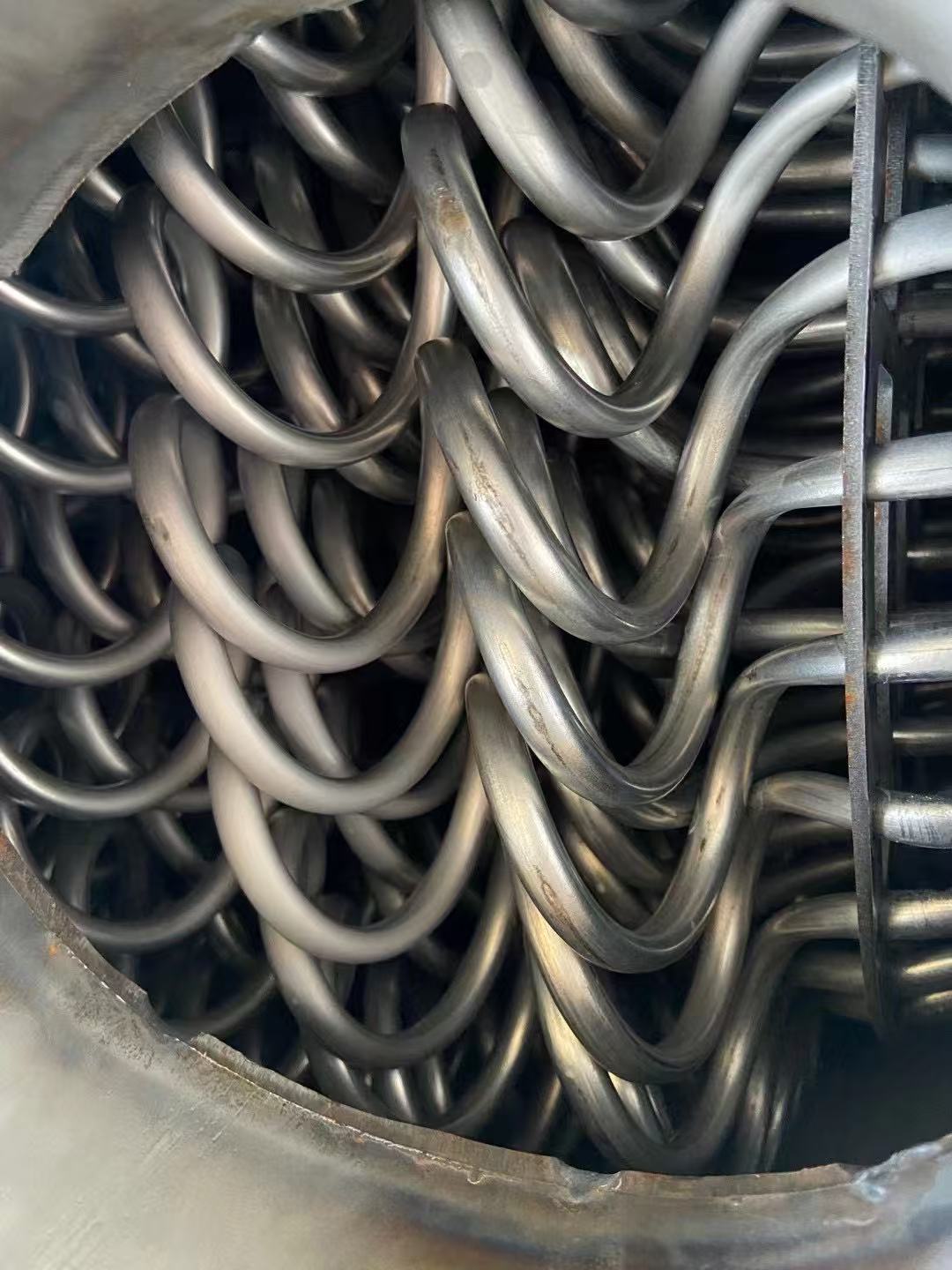 Высококачественный теплообменник со змеевиком из нержавеющей стали 304/316 — нестандартные размеры для промышленного использования