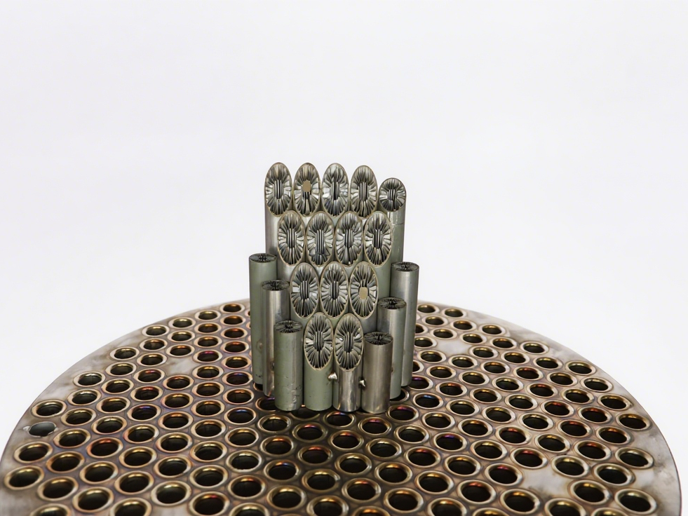 Настраиваемый теплообменник с внутренними ребристыми трубками из нержавеющей стали и технологией 3D-пайки, соотношение ребер 5x Бренд JIANGGONG