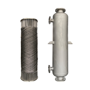 Теплообменник со спирально-спиральной трубкой